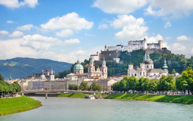 Salzburg in summer